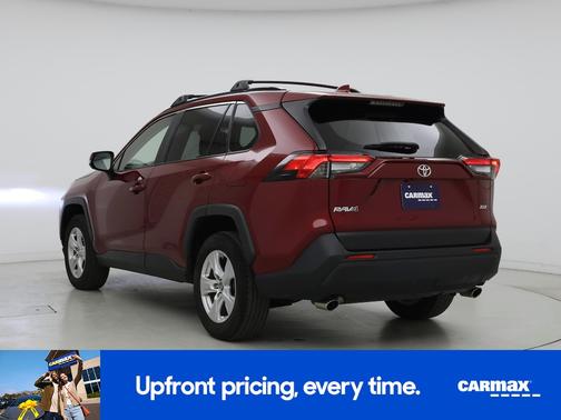 Red 2021 Toyota RAV4 XLE