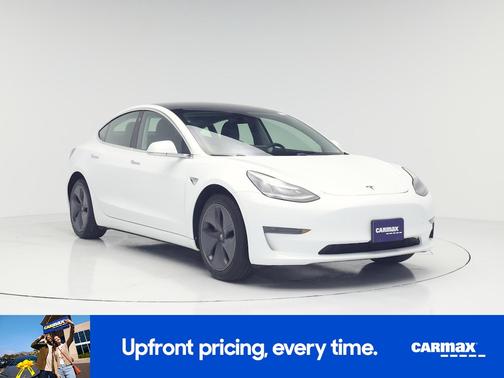 White 2019 Tesla Model 3 Long Range