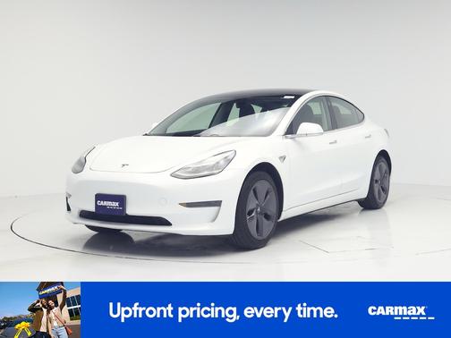 White 2019 Tesla Model 3 Long Range