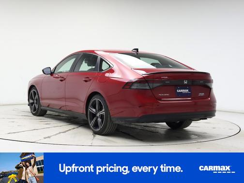 Red 2024 Honda Accord Hybrid Sport