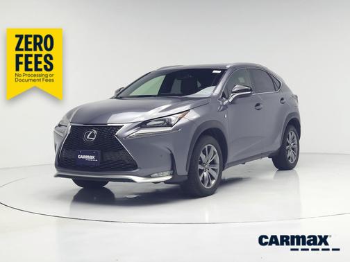Gray 2015 Lexus NX 200t F-Sport