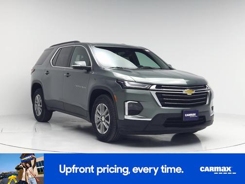 Green 2023 Chevrolet Traverse LT Leather