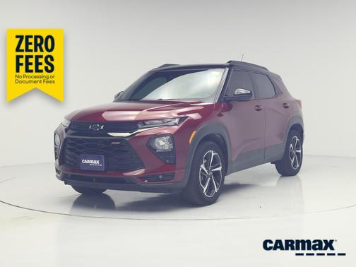 Red 2022 Chevrolet Trailblazer RS