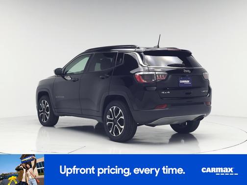 Black 2022 Jeep Compass Limited
