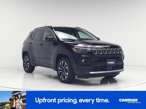 Black 2022 Jeep Compass Limited
