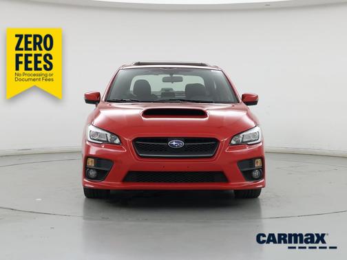 Red 2016 Subaru WRX Limited