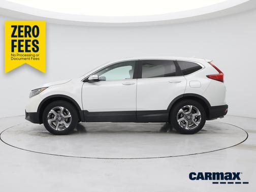 White 2019 Honda CR-V EX