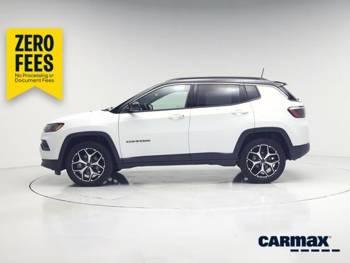 White 2025 Jeep Compass Limited