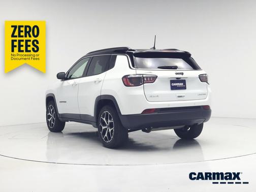 White 2025 Jeep Compass Limited