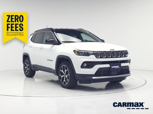 White 2025 Jeep Compass Limited
