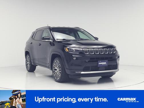 Black 2022 Jeep Compass Limited