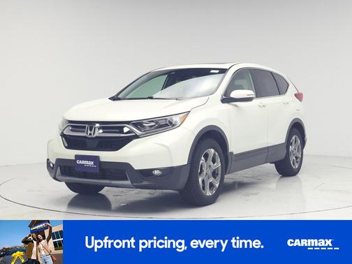 White 2018 Honda CR-V EX-L