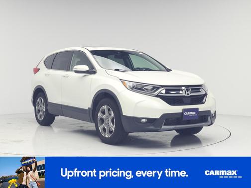 White 2018 Honda CR-V EX-L