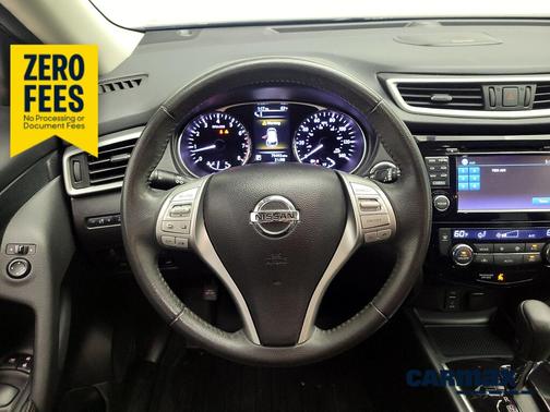 Black 2016 Nissan Rogue SL