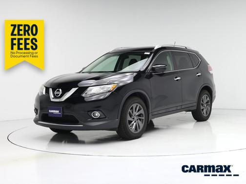 Black 2016 Nissan Rogue SL