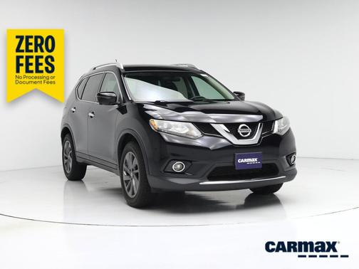 Black 2016 Nissan Rogue SL