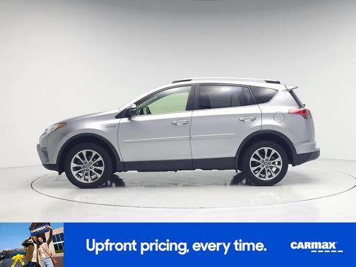 Silver 2017 Toyota RAV4 Hybrid Limited