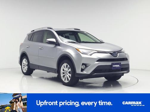 Silver 2017 Toyota RAV4 Hybrid Limited