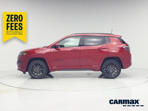 Red 2022 Jeep Compass Red Edition