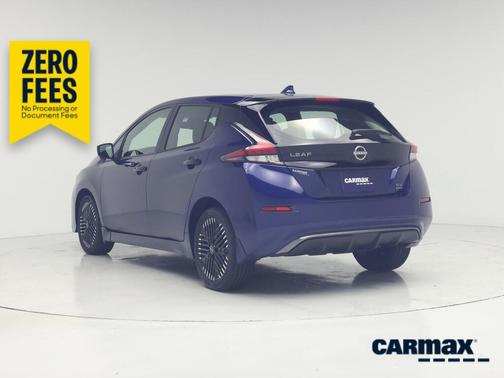 Blue 2023 Nissan Leaf SV Plus