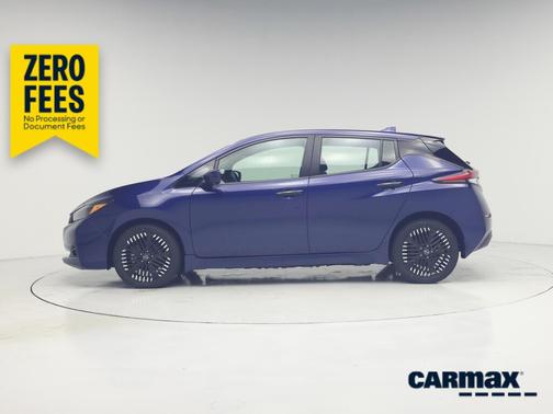 Blue 2023 Nissan Leaf SV Plus