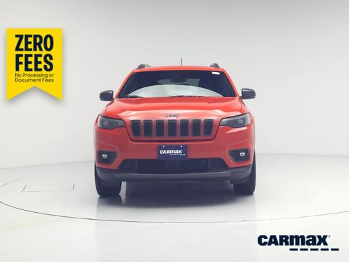 Orange 2021 Jeep Cherokee 80th Anniversary
