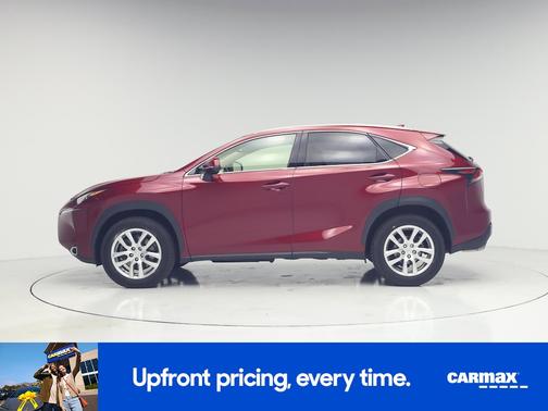 Red 2016 Lexus NX 200t