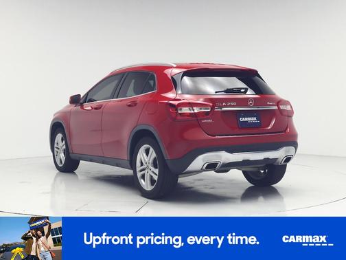 Red 2018 Mercedes-Benz GLA 250