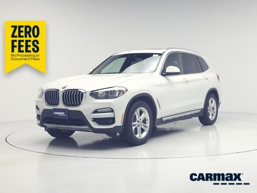 White 2019 BMW X3 XDrive30i