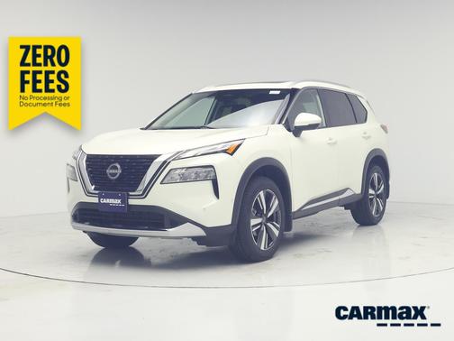 White 2023 Nissan Rogue Platinum