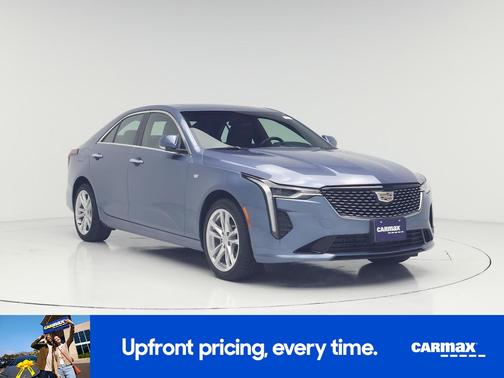 Blue 2024 Cadillac CT4 Luxury