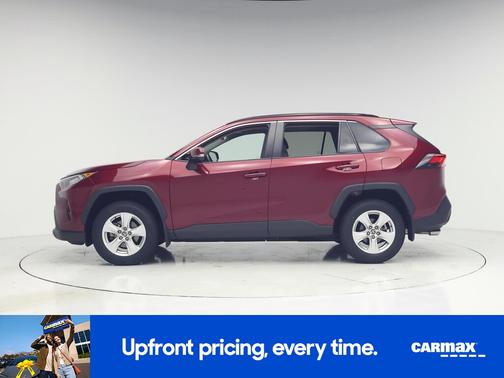 Burgundy 2021 Toyota RAV4 XLE