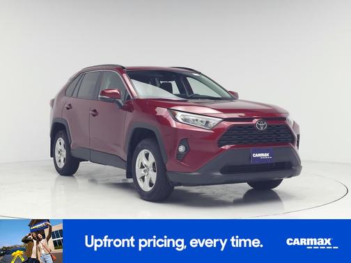 Burgundy 2021 Toyota RAV4 XLE