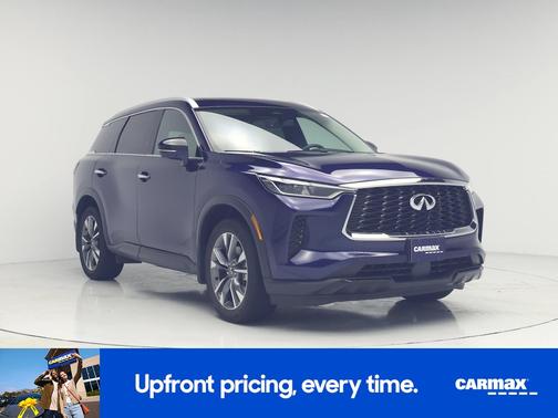 Blue 2023 INFINITI QX60 Luxe