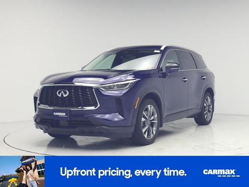 Blue 2023 INFINITI QX60 Luxe