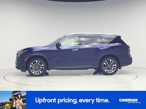 Blue 2023 INFINITI QX60 Luxe