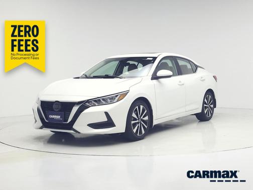 White 2023 Nissan Sentra SV