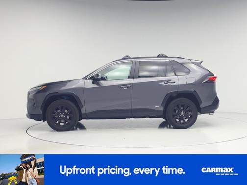 Gray 2022 Toyota RAV4 Hybrid SE
