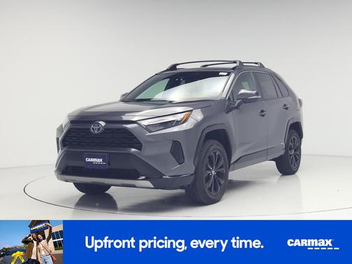 Gray 2022 Toyota RAV4 Hybrid SE