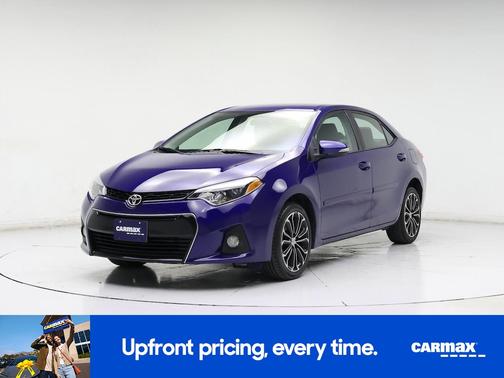 Blue 2015 Toyota Corolla S Plus