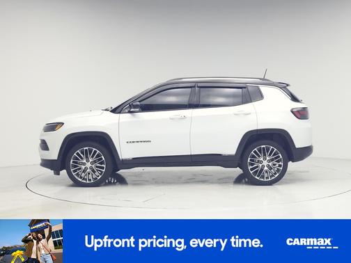 White 2022 Jeep Compass Limited