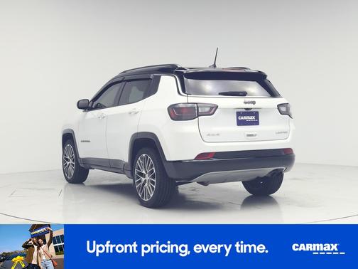 White 2022 Jeep Compass Limited