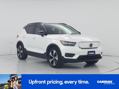 White 2021 Volvo XC40 Recharge Pure Electric P8 R-Design