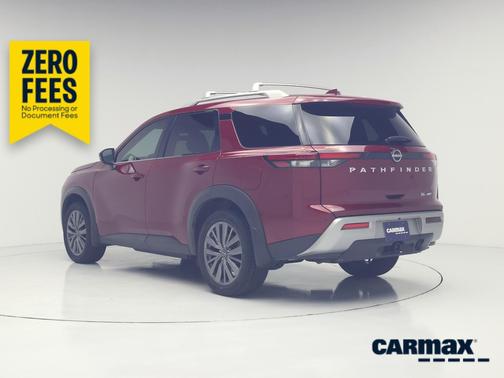 Red 2023 Nissan Pathfinder SL
