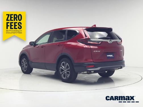 Red 2020 Honda CR-V EX
