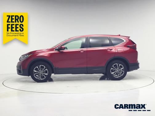 Red 2020 Honda CR-V EX