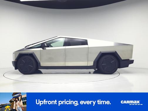 Silver 2024 Tesla Cybertruck Cyberbeast