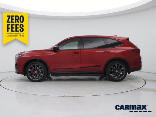 Red 2022 Acura MDX SH-AWD Type S