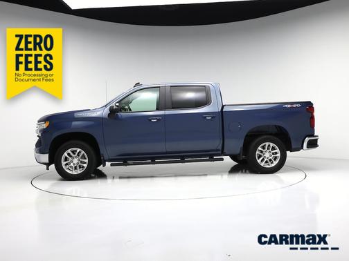 Blue 2024 Chevrolet Silverado 1500 LT