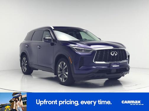 Blue 2023 INFINITI QX60 Luxe